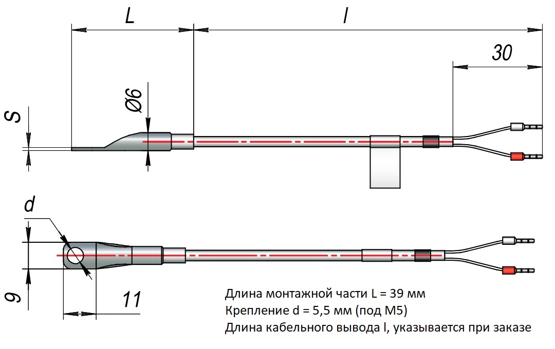 Конструктивное исполнение ОВЕН ДТПК554