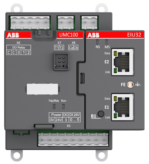 Универсальный контроллер электродвигателя UMC100.3 с интерфейсом EtherNet/IPTM EIU32.0