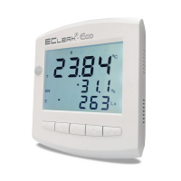 Измеритель-регулятор температуры, влажности и уровня освещенности RELSIB EClerk-Eco-RHTQ-0-0-R