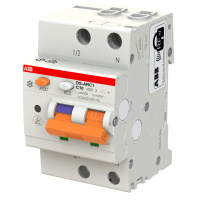 DS-ARC1 C10 A30 Устройство защиты от дугового пробоя ABB DS-ARC1 C10 A30 со встроенным RCBO 6 кА 1P+N 10A 30mA тип A