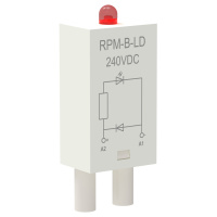 Модуль защиты для реле диод+светодиод 240В DC ONI RPM-B-LD-DC240V