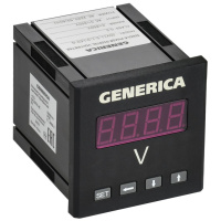 Вольтметр цифровой GENERICA IDV11-5-1-0-LED-G