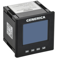 Мультиметр цифровой щитовой GENERICA IDM21-5-3-1-LCD-G