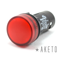 Сигнальная LED-лампа красная MEYERTEC MT22-A74