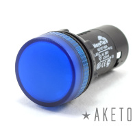 Сигнальная LED-лампа синяя MEYERTEC MT22-A76