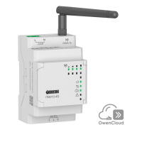 Сетевой шлюз для доступа к сервису OwenCloud RS-485 / LTE(4G), ОВЕН ПМ210-230.4G