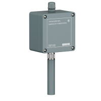 Универсальный промышленный датчик влажности и температуры с быстросъемным зондом для установки на стену (Модель ПВТ100-Н4 ОВЕН)