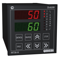 ОВЕН УКТ38-В.04 Устройство контроля температуры восьмиканальное с аварийной сигнализацией
