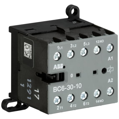 Трехполюсный мини-контактор ABB BC6-30-10-01