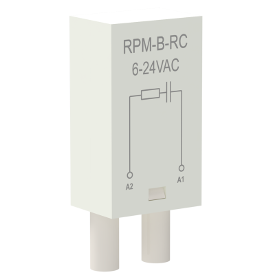 Модуль защиты для реле RC-цепь 6-24В AC ONI RPM-B-RC-AC6-24V