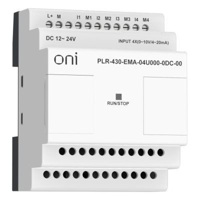 ПЛК 430 Модуль расширения входов выходов 4 UI (0-20 мА/0-10 В) 24В DC ONI