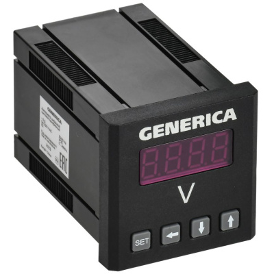 Вольтметр цифровой GENERICA IDV31-5-1-0-LED-G