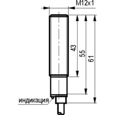 Индуктивный бесконтактный выключатель ISB A2A-32P-2-LZ