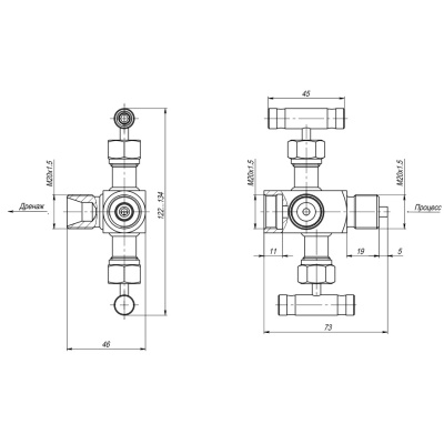 Вентильные блоки KIPVALVE BX202