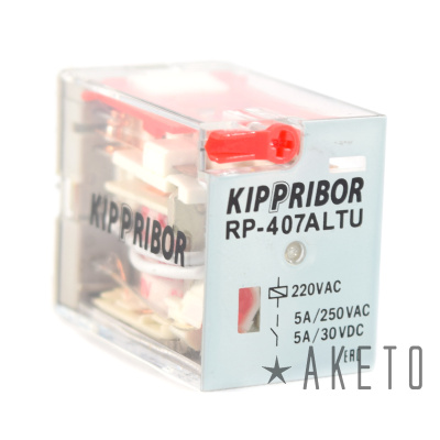 Электромагнитное промежуточное (интерфейсное) реле KIPPRIBOR RP-407.ALTU
