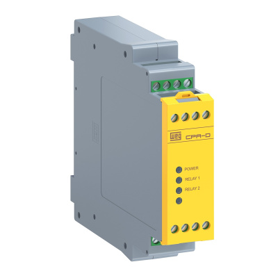 Реле безопасности WEG CPA-D (12381149) | Контроллер аварийной остановки E-Stop, 24V AC/DC, SIL 3