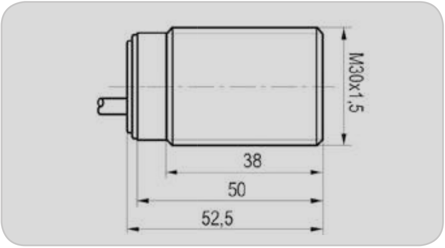 Схема датчика контроля вращения штока ISB A8S8-10-N-CK-5
