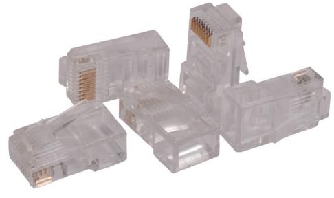 Разъемы RJ-45 неэкранированные