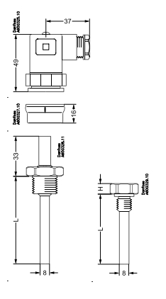 Габаритные размеры и масса MBT 3560